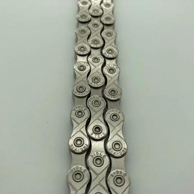 China Silver Road Bike Semi Hollow High Quality Bike Chains Bike Chains for sale