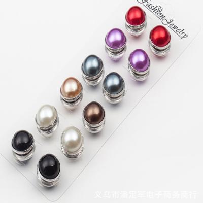 China 2021 Fashionable New Style Hijab Pins Muslim Brooches Decorative Magnetic Brooch Pins Pearl Hijab Pins for sale