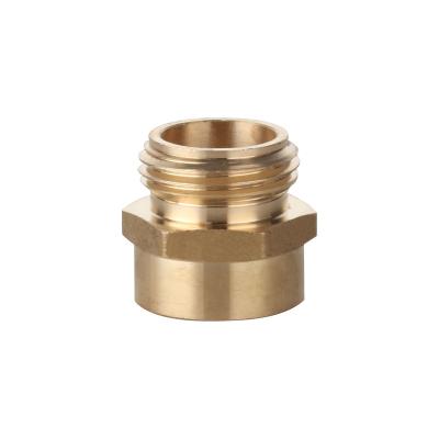 China For plumbing connection Hot Selling Straight Connected Brass Garden Pipe Male Fitting For Plumbing Supplies for sale