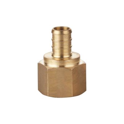 China For plumbing connection Superior Quality Female Thread adapter Push To Connect Plumbing Expansion Pex Fitting for sale