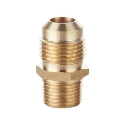 China For plumbing connection Competitive Price Water Gun Cleaning Conversion Joint Reducer Hose Brass Flare Fitting for sale