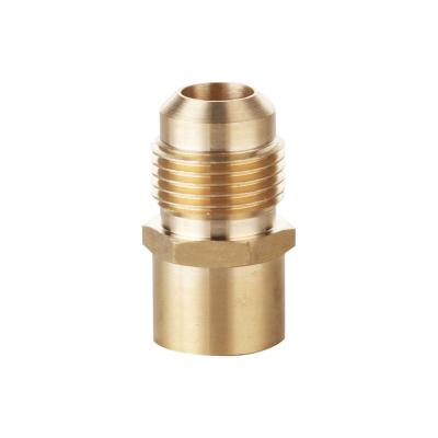 China For plumbing connection Good Quality High Pressure Plumbing Connect Brass Flare Fitting For Car Washing Machine for sale