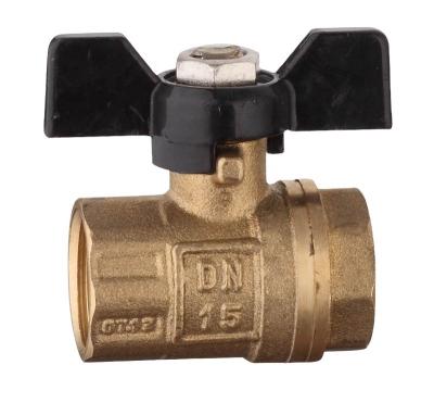 China General Made in China Plumbing Solder forging full port flow collection adaptor Brass Water Ball Valve  Female brass valve for sale