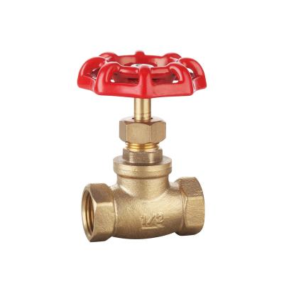 China For plumbing switch Home Use Female Threaded Brass Water Control Globe Stop Check Valve For Plumbing Switch for sale