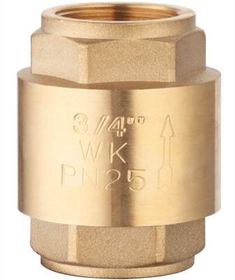 China General Super quality Europe check valve vertical lead free brass NPT / BSP thread for sale