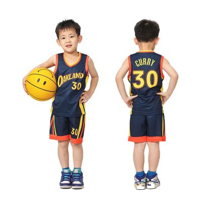 China Wholesale Men's Kobe Curry Vest Children's Basketball Uniform Suit Tank Top Breathable Aspect Training Uniform for sale