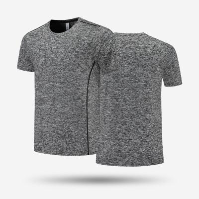 China Wholesale Custom Breathable Breathable Men's Breathable Seamless Performance White Gym Fit Fitness T-shirt Tee Quick Dry T-shirt for sale