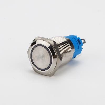 China Wholesale Discount Waterproof And Dustproof Metal Test Button QD-16 Momentary Function Waterproof And Dustproof Switch With Light for sale