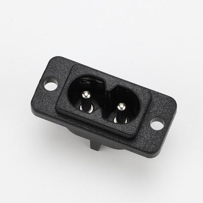 China AC-004 Character Eight Character Insulation Flame Retardant AC Power Socket / Insulation Factory Direct Plug for sale