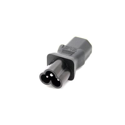 China Power AC Adapter C13 to C5 Power Socket Plug Connector Adapter for sale