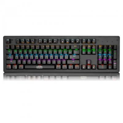 China Multimedia Keys Mechanical Keyboard Blue Switch RGB Mechanical Keyboard For PC Laptop for sale