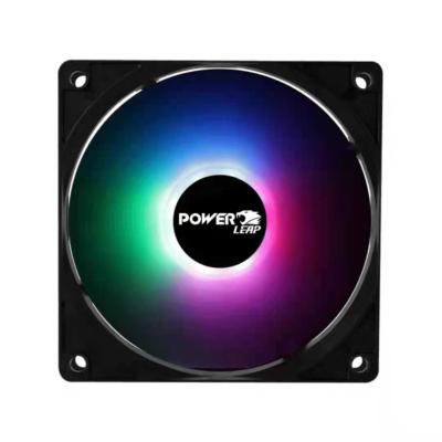 China Computer Case RGB Fan Computer Chassis Fan Rainbow LED Light for CPU Cooler Ultra Quiet High Airflow for sale