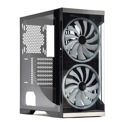 China With Fan Processing Aluminum Shell Toolbox Computer Case Gaming Cabinet Customized Computer Case for sale