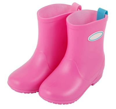 China Simple Fashion Trend Kids Waterproof Rain Boots Rain Boots Solid Color for sale