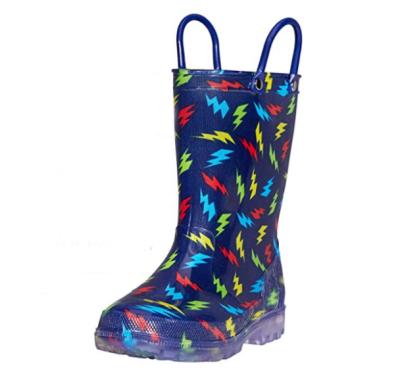 China Waterproof Fashion Comfortable Rain Boots For Kids Rain Boots Kids Shoes Rubber Shoes for sale