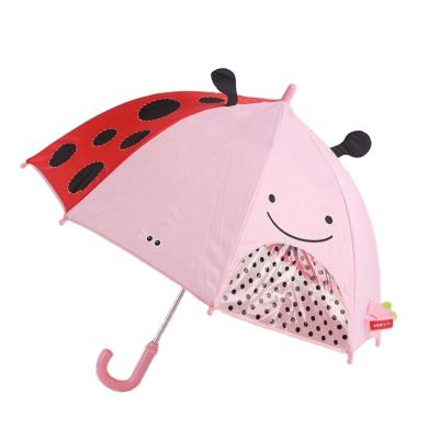 China Custom Hot Selling Children's Shape Cute Animal Kids Umbrella Custom Manual Umbrella for sale