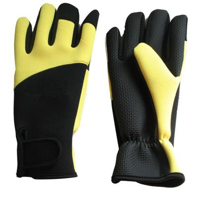 China Custom Comfortable Wholesale Waterproof Neoprene Men Working Gloves for sale