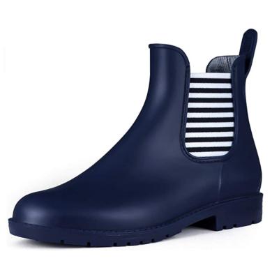 China Wholesale Fashion Rubber Rain Boots Waterproof Waterproof Lightweight Rain Boots For Women Shoes for sale