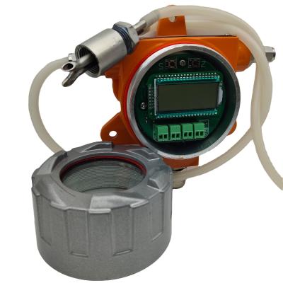 China 316L stainless steel safety grade 4-20ma output LCD display T6 explosion proof wind speed meter in stock for sale