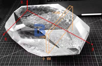 China De aangepaste Besnoeiingen kiezen Crystal Quartz Wafer uit Te koop