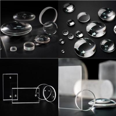 China Kundengebundenes CaF2 BaF2 MgF2 LiF einzelner Crystal Windows Lens Prism zu verkaufen