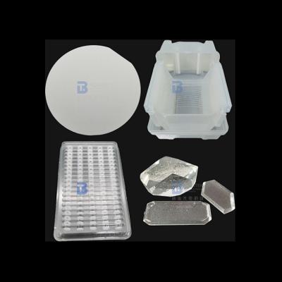 China O lado dobro lustrou o único corte do descolamento de Crystal Quartz Wafer Ultra Thin à venda