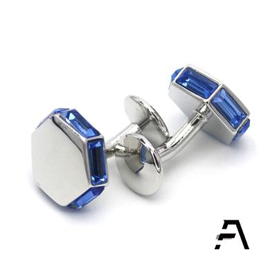 China Luxury Casual Wear Zircon Shirt Cufflinks For Men for sale