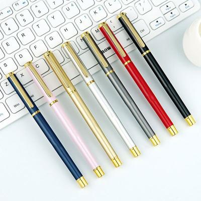 China Hot-selling custom promotional pen new product metal ballpoint pen advertising business office gift logo student signature pen for sale