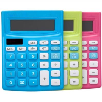 China Multi-Purpose Calculator Hot Selling Desktop Accessories 10 Multicolor Digital Display Calculator for sale