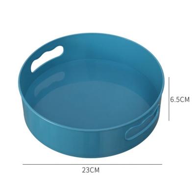 China Newest Round Multi-Function Revolving Kitchen Seasoning Tray Seasoning Bottle Storage Organizer Wholesale Viable for sale