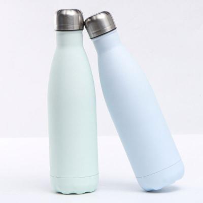 China Business Cola Bottle Vacuum Cup Classic Design Cola Drinks Water Bottle Matte Hot Insulated Stainless Steel Smart Water Bottle for sale