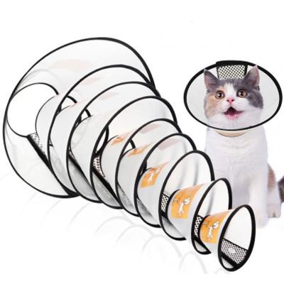 China Manufacturer Wholesale Pet Protective Cover Pet Grooming Cover Viable Anti-bite Pet Collar for sale