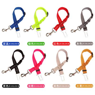 China Manufacturer Hot Selling Car Seat Belt Lights Reflect Light Multi-colors Safety Dog Leash for sale