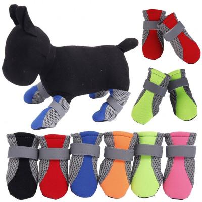 China Viable New Non-slip Dog Air Shoes For Walk And Run Pet Protective Products Soft Bottom Dog Shoes for sale