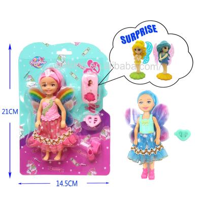 China Toy Promotional Gift Blister Cartoon Mermaid Surprise Collector Doll for sale