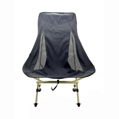 China 3-POSITION 3-Position Duralumin High Back Chair,Light Hiking Portable Outdoor Leisure Chair,Alu. Picnic Fishing  Chair for sale