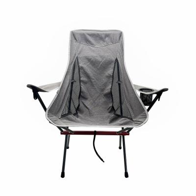 China Duralumin 3-POSITION Armreset High Back Chair, Lightweight Mesh Stand Outdoor Recreation Lightweight Rise Portable Chair, Alu. picnic fishing chair for sale