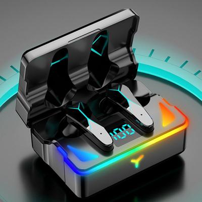 China In-Ear Tws X7 In-Ear Gaming Headset Mini Led Display Waterproof Earbud Decoding Gaming Music Headphones Dual Radio for sale