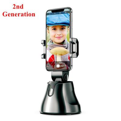 China ABS Automobile Prosvet 360 Rotation Fun Auto Hunting Face Tracking Smart Phone Camera Holder Apai Geniuses Selfie Shooting Stick for sale