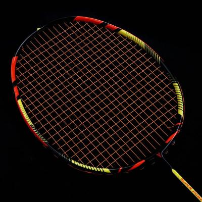 China Eastic & Badminton Racket Ball Badminton Rackets Fiber Badminton Racket Durable Professional Carbon for sale