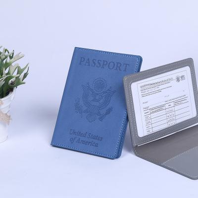 China High Quality Travel Passport Folder Wallet With Customize PU Passport Holder Certification Passport Cover Holder for sale