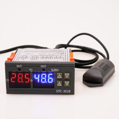 China Industrial Digital Temperature Controller Microcomputer Indoor Outdoor Smart Temperature Controller STC-3028 for sale