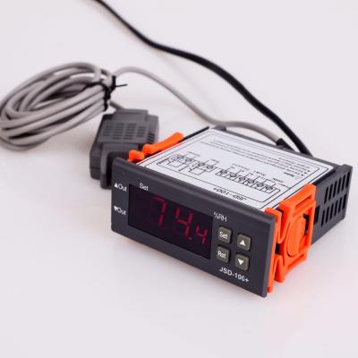 China Humidity Humidity Controller Digital Temperature and Humidity Controller for Incubator Air Humidity JSD-100 for sale