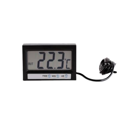 China ST-2 Plastic LCD Display Indoor Outdoor Waterproof Dual Digital Thermometer for Incubator or Car Air-condition Refrigerator Freezer for sale