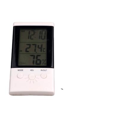 China Widely indoor temperature and humidity built-in electronic thermometer with DT-2 sensing wire for sale