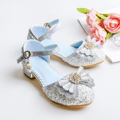 China Durable Performance High-heeled Shoes Deodorization Princesa Zapatos Girls Princess Shoes for sale