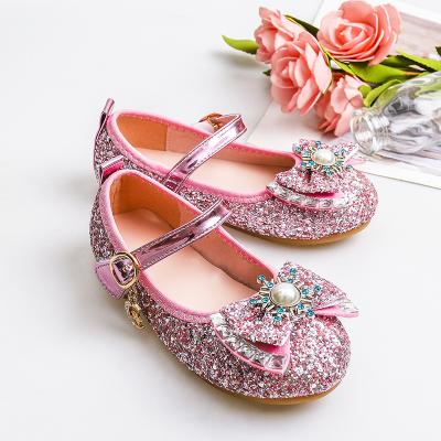 China Butterfly Cinderella Belle Sofia Rapunzel Shoes Deodorization Crystal Girls Shoes Elsa Aurora Glitter Sandals Birthday Gift for Kids zu verkaufen