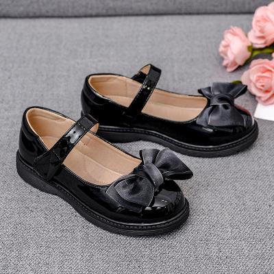 China Zapatos Para ninos flat wholesale lace up kids leather dress shoes Mary Jane Shoes for kids for sale