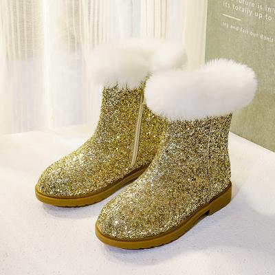 China 2022fashion ninos ninos 2022fashion winter wool winter wool shoes and children luxury white boots deodorization botas de invierno Para for sale