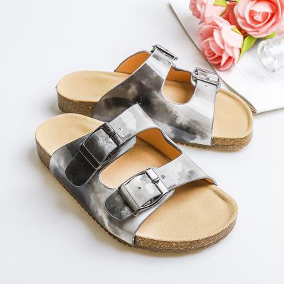 China Durable sandalias y zapatillas de bebe buckshot fashion summer beach shoes 3-7 years old freeze baby sandals and slippers for sale